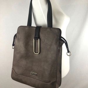 Jimmy Choo Brown Leather Purse Satchel Shoulder Ba